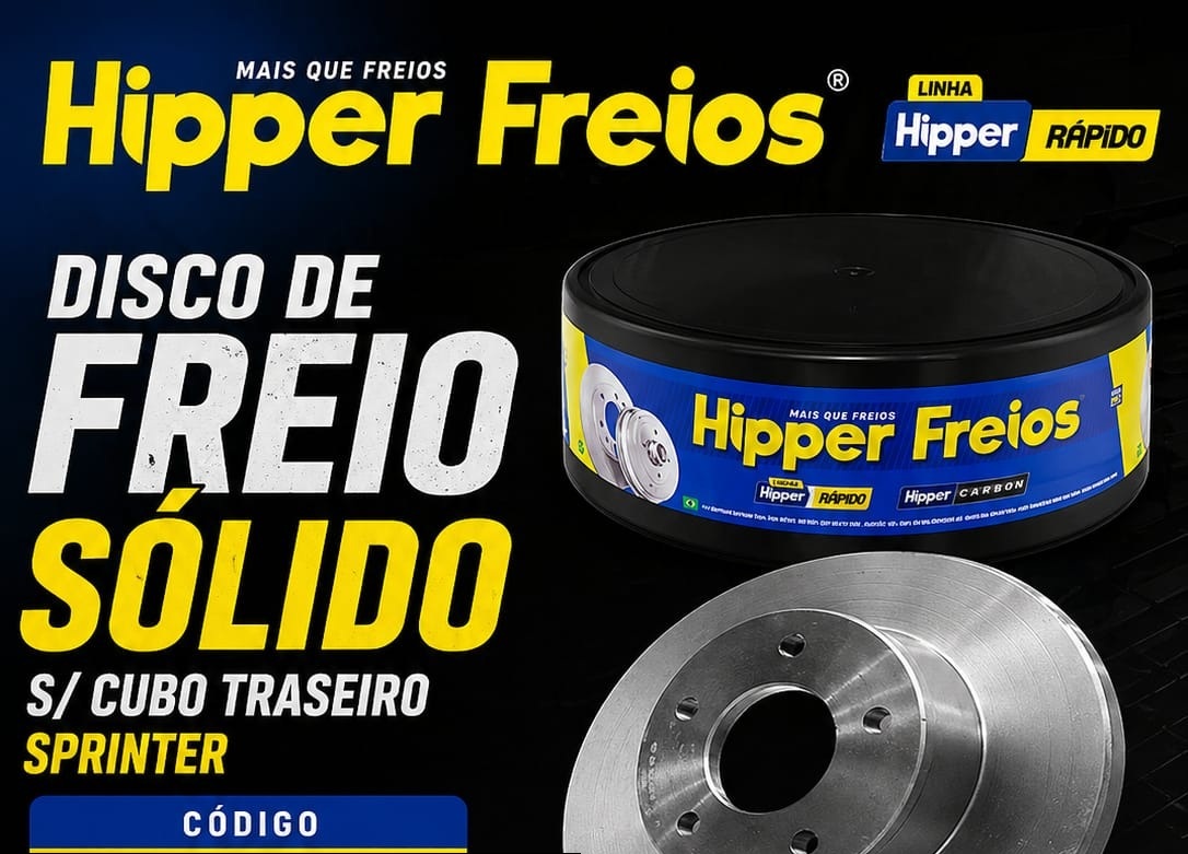 Disco de Freio Sólido Hipper Freios HF471H